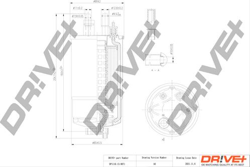 Dr!ve+ DP1110.13.0071 - Degvielas filtrs ps1.lv