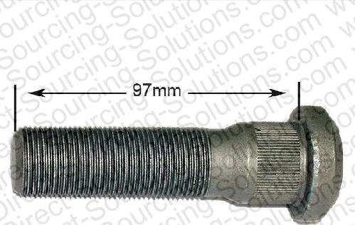 DSS 205107 - Riteņa stiprināšanas skrūve ps1.lv