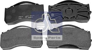 DT Spare Parts 4.90933SP2 - Bremžu uzliku kompl., Disku bremzes ps1.lv