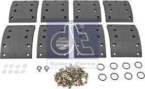 DT Spare Parts 4.91458 - Bremžu uzliku kompl., Trumuļu bremzes ps1.lv