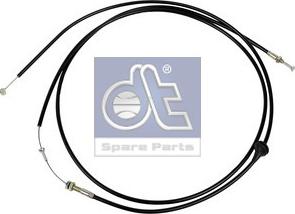 DT Spare Parts 4.62112 - Motora pārsega slēdzenes trose ps1.lv