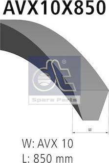 DT Spare Parts 4.80610 - Ķīļsiksna ps1.lv