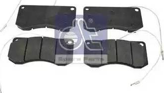 DT Spare Parts 6.95104 - Bremžu uzliku kompl., Disku bremzes ps1.lv