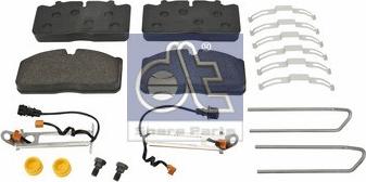 DT Spare Parts 6.95100 - Bremžu uzliku kompl., Disku bremzes ps1.lv