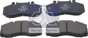 DT Spare Parts 6.95108 - Bremžu uzliku kompl., Disku bremzes ps1.lv