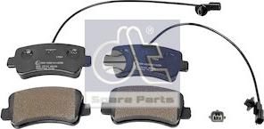 DT Spare Parts 6.95124 - Bremžu uzliku kompl., Disku bremzes ps1.lv