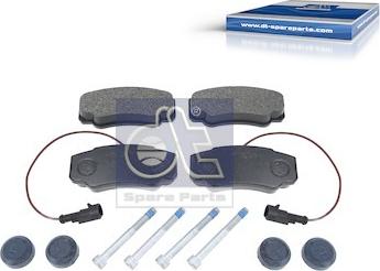 DT Spare Parts 6.95122 - Bremžu uzliku kompl., Disku bremzes ps1.lv