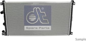 DT Spare Parts 6.35240 - Radiators, Motora dzesēšanas sistēma ps1.lv