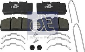 DT Spare Parts 3.96402 - Bremžu uzliku kompl., Disku bremzes ps1.lv