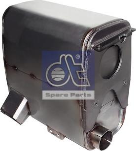 DT Spare Parts 3.25144 - Vidējais / Gala izpl. gāzu trokšņa slāpētājs ps1.lv