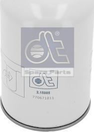 DT Spare Parts 2.15005 - Dzesēšanas šķidruma filtrs ps1.lv