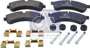 DT Spare Parts 7.92620 - Bremžu uzliku kompl., Disku bremzes ps1.lv