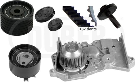 Dürer PA161113 - Ūdenssūknis + Zobsiksnas komplekts ps1.lv