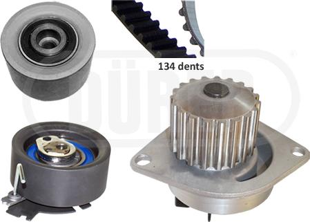 DÜRER PA121159 - Ūdenssūknis + Zobsiksnas komplekts ps1.lv