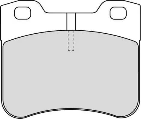 Roulunds Braking FO 472981 - Bremžu uzliku kompl., Disku bremzes ps1.lv