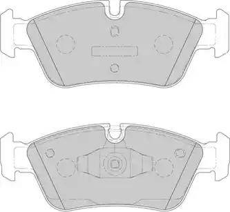 Roulunds Rubber 844581 - Bremžu uzliku kompl., Disku bremzes ps1.lv