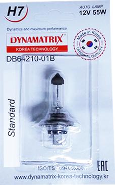 Dynamatrix DB64210-01B - Kvēlspuldze, Pamatlukturis ps1.lv