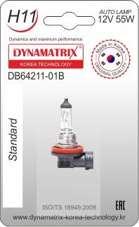Dynamatrix DB64211-01B - Kvēlspuldze, Pamatlukturis ps1.lv