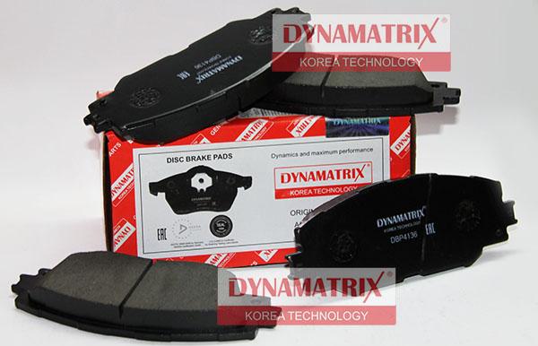 Dynamatrix DBP4136 - Bremžu uzliku kompl., Disku bremzes ps1.lv