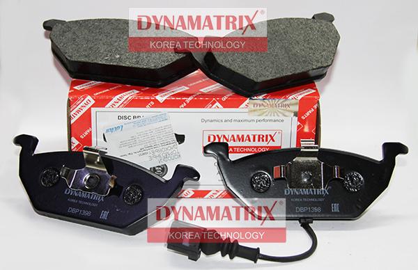 Dynamatrix DBP1398 - Bremžu uzliku kompl., Disku bremzes ps1.lv