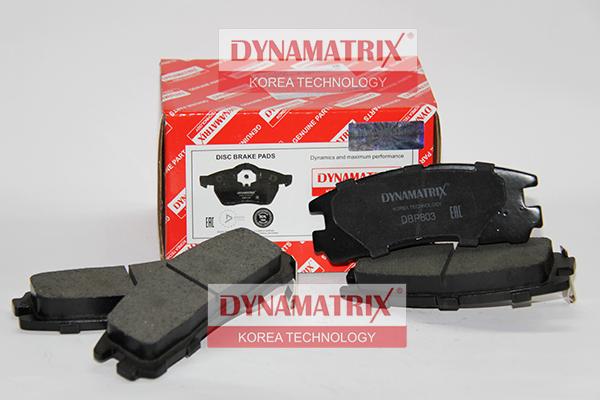 Dynamatrix DBP803 - Bremžu uzliku kompl., Disku bremzes ps1.lv