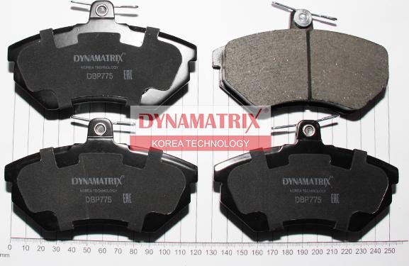 Dynamatrix DBP775 - Bremžu uzliku kompl., Disku bremzes ps1.lv