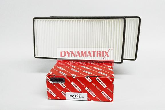 Dynamatrix DCF47/S - Filtrs, Salona telpas gaiss ps1.lv