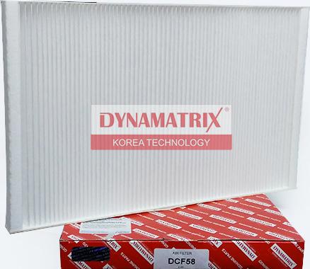 Dynamatrix DCF58 - Filtrs, Salona telpas gaiss ps1.lv