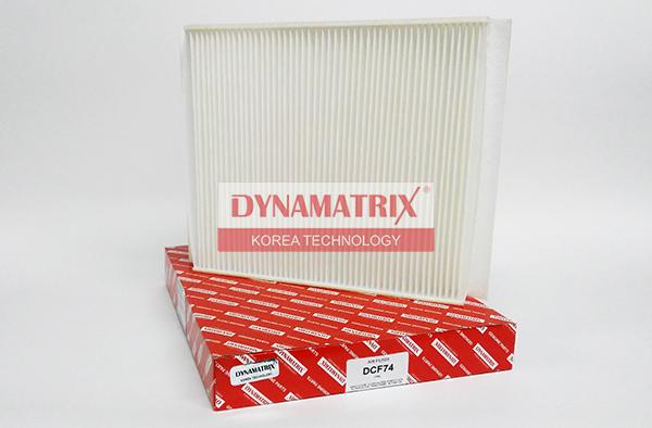 Dynamatrix DCF74 - Filtrs, Salona telpas gaiss ps1.lv