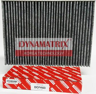 Dynamatrix DCFK63 - Filtrs, Salona telpas gaiss ps1.lv