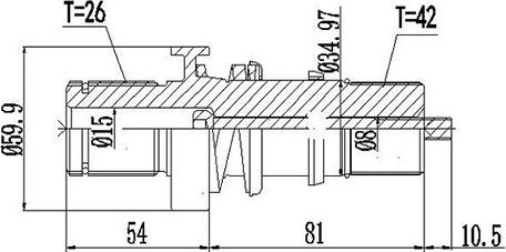 Dynamatrix DDS261191 - Atlokvārpsta, Diferenciālis ps1.lv