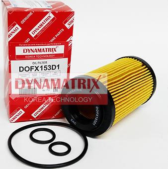 Dynamatrix DOFX153D1 - Eļļas filtrs ps1.lv