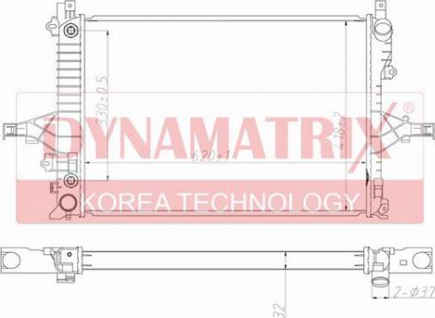 Dynamatrix DR65553A - Radiators, Motora dzesēšanas sistēma ps1.lv