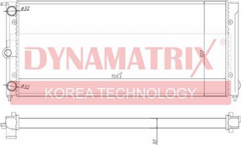 Dynamatrix DR65191 - Radiators, Motora dzesēšanas sistēma ps1.lv