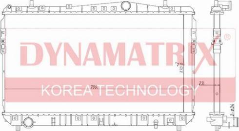 Dynamatrix DR61633 - Radiators, Motora dzesēšanas sistēma ps1.lv