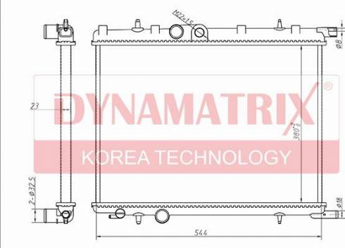 Dynamatrix DR63502A - Radiators, Motora dzesēšanas sistēma ps1.lv