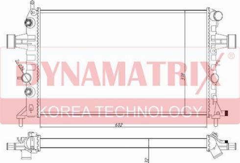 Dynamatrix DR63003A - Radiators, Motora dzesēšanas sistēma ps1.lv