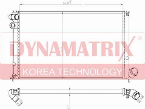 Dynamatrix DR63731 - Radiators, Motora dzesēšanas sistēma ps1.lv