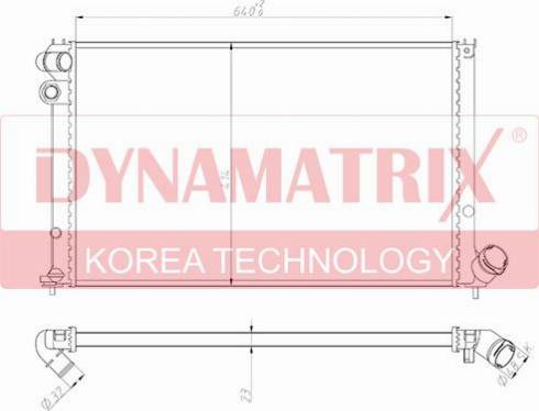 Dynamatrix DR63733 - Radiators, Motora dzesēšanas sistēma ps1.lv