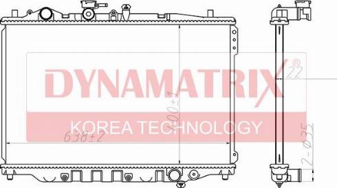 Dynamatrix DR62392A - Radiators, Motora dzesēšanas sistēma ps1.lv