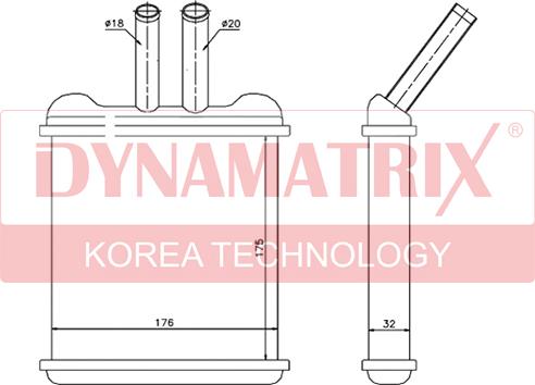 Dynamatrix DR76502 - Siltummainis, Salona apsilde ps1.lv