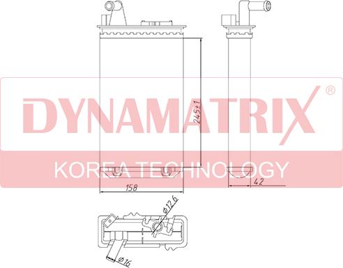 Dynamatrix DR71438 - Siltummainis, Salona apsilde ps1.lv