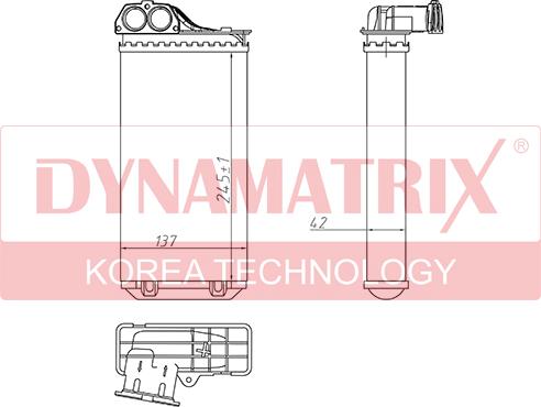 Dynamatrix DR71157 - Siltummainis, Salona apsilde ps1.lv