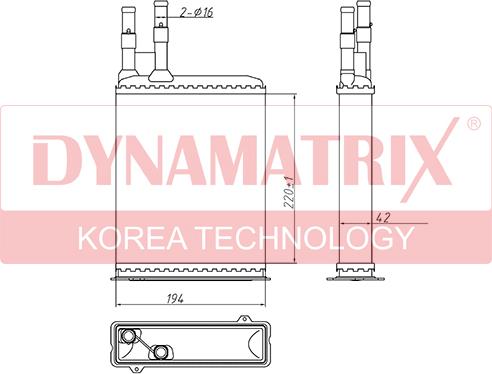 Dynamatrix DR73984 - Siltummainis, Salona apsilde ps1.lv