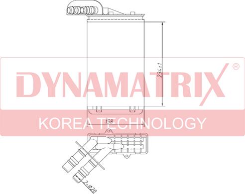 Dynamatrix DR73252 - Siltummainis, Salona apsilde ps1.lv