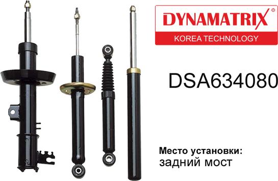 Dynamatrix DSA634080 - Amortizators ps1.lv