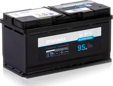Dynamax 635520 - Startera akumulatoru baterija ps1.lv