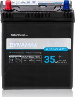 Dynamax 635218 - Startera akumulatoru baterija ps1.lv