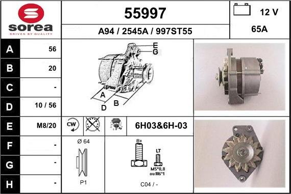 EAI 55997 - Ģenerators ps1.lv