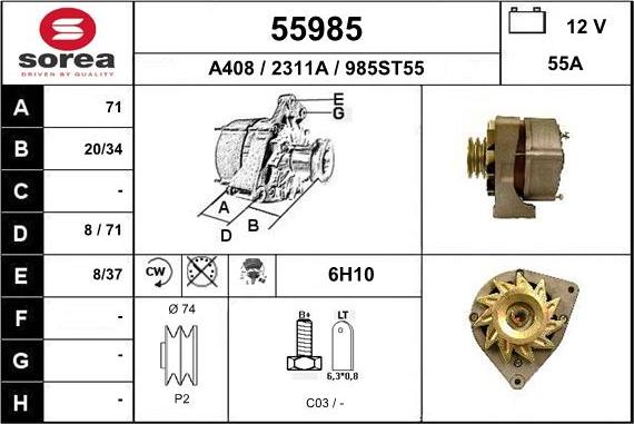 EAI 55985 - Ģenerators ps1.lv